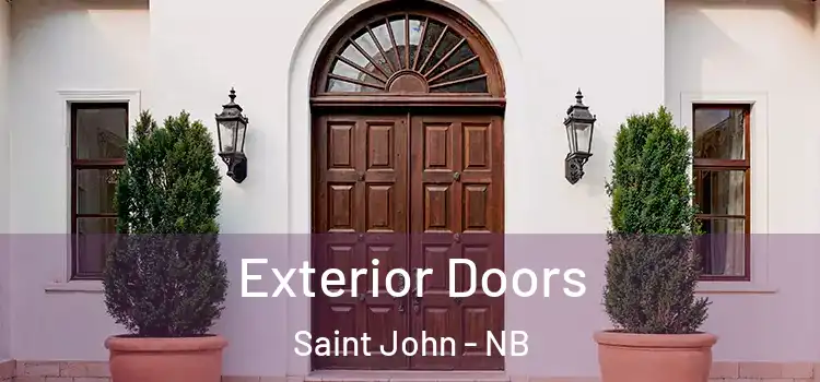  Exterior Doors Saint John - NB