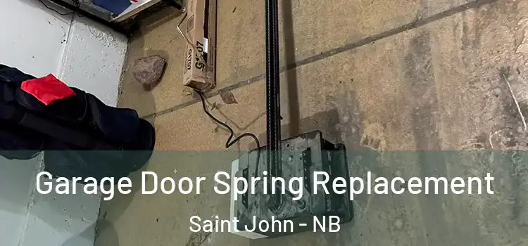  Garage Door Spring Replacement Saint John - NB